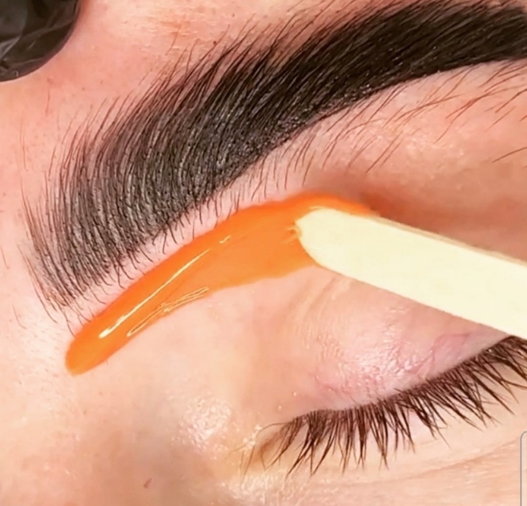 Eyebrow waxing