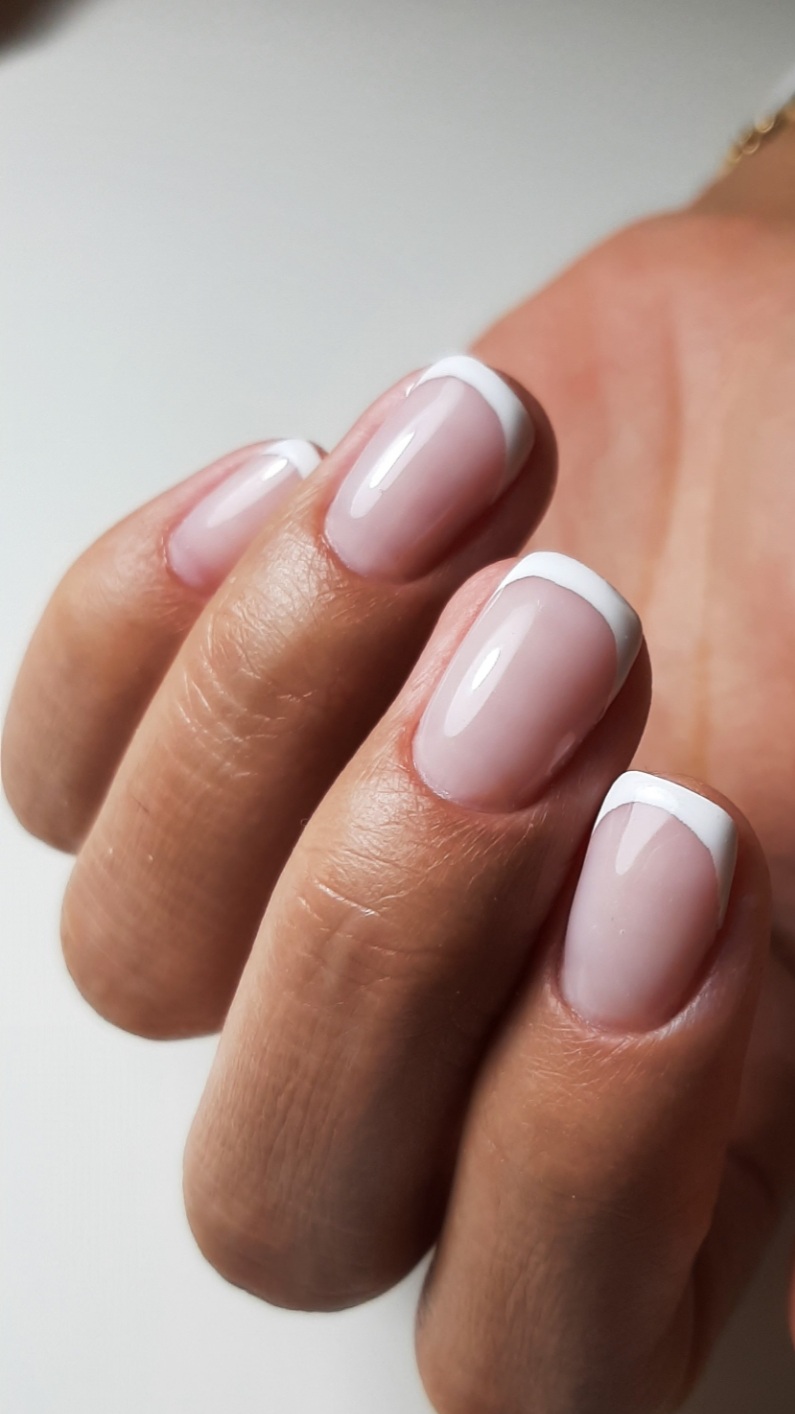Classic french manicure